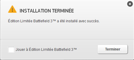 Aide à l'installation de Battlefield 3 sur PC