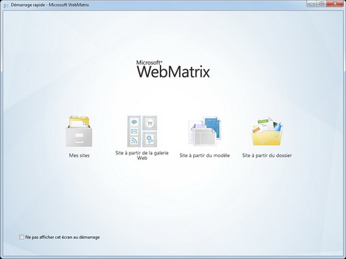Review WebMatrix de Microsoft