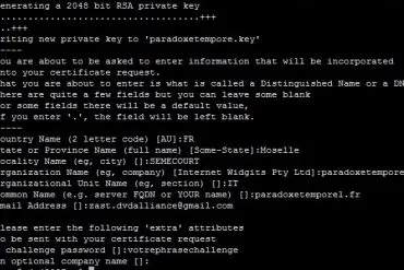 Tuto et conseil pour passer son site en https (SSL) : Achat du certificat