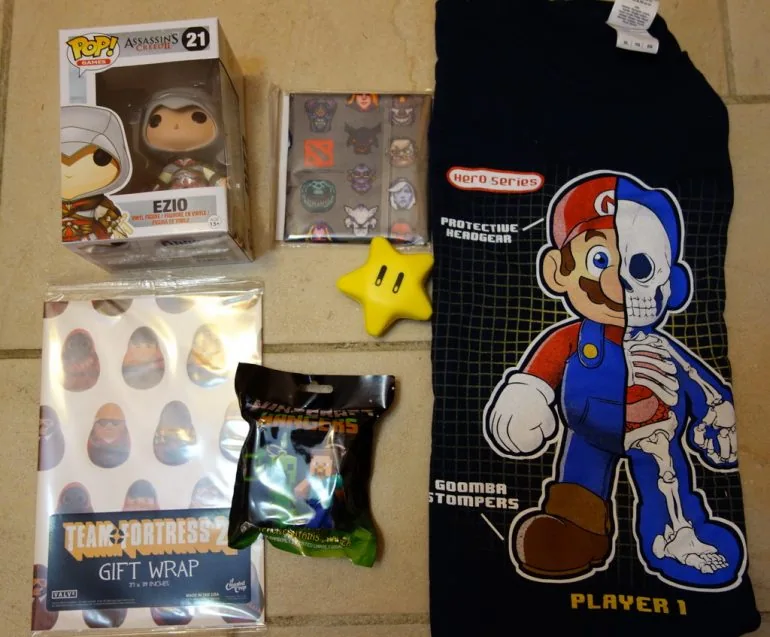 Avis et unboxing de la box Arcade Block de novembre 2014