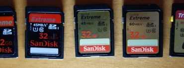 Comparatif des vitesses des cartes mémoires SD Sandisk et Transcend