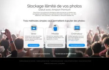 Amazon cloud drive illimité : Comment s'inscrire