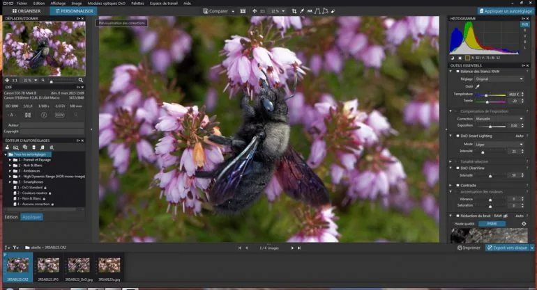 DxO OpticsPro v10.3 est disponible
