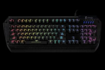 Clavier Lobera Spectrum avec rétroéclairage RGB touche par touche de Tesoro