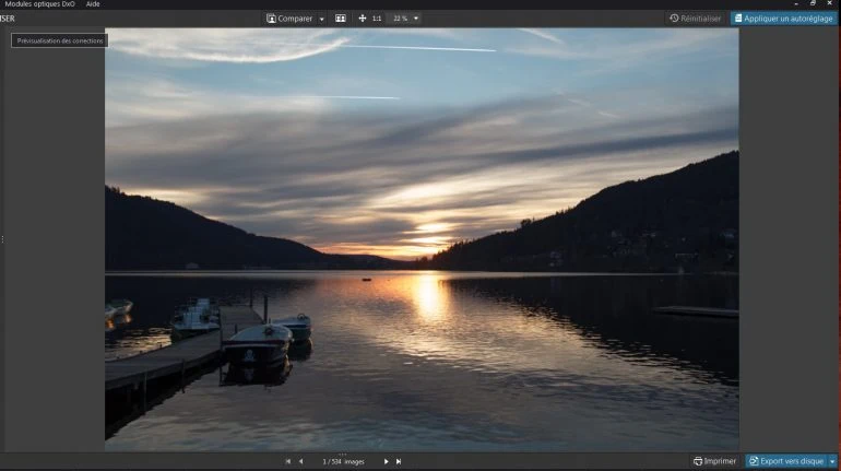 Nouvelles fonctionnalités de DxO OpticsPro v10.4