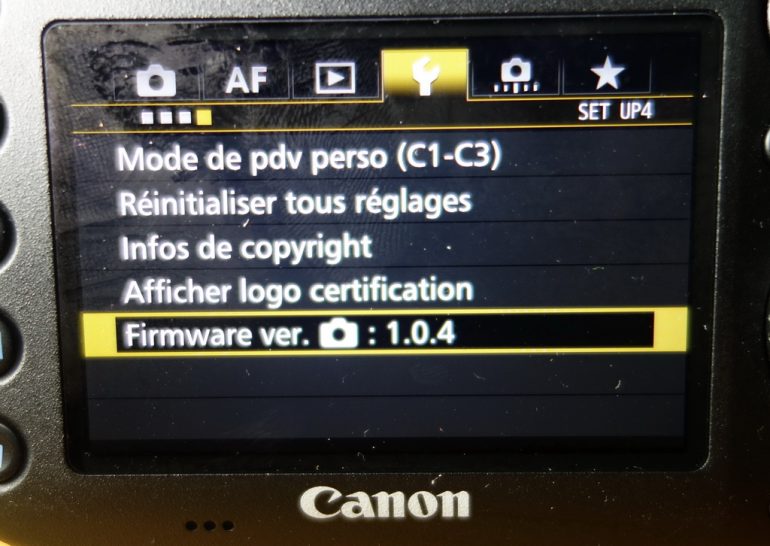 Tuto : Mettre à jour votre firmware du Canon EOS 7D Mark II