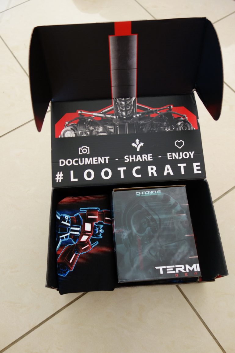 Réception box Loot Crate juin 2015