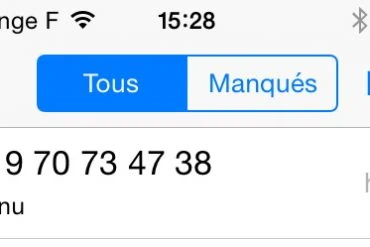Attention au numéro 0970734738