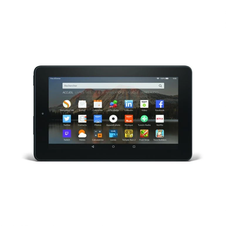 Lancement de la nouvelle tablette Fire d'Amazon