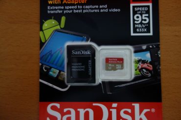 Avis sur la carte mémoire SanDisk Extreme MicroSDHC Plus 16 Go jusqu'à 95 Mo/s Classe 10 U3