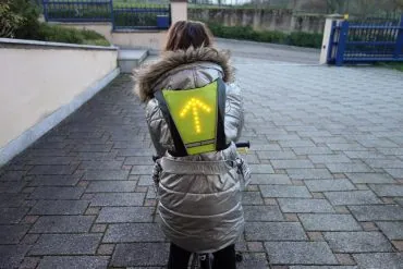 Test du gilet de signalisation numérique Amorus