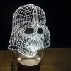 Test de la lampe 3D Wood Mood Lamp Bulbing Light Star Wars Darth Vader