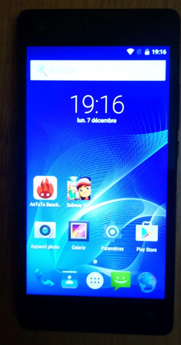 Test du Smartphone 4G KerOn de TecTecTec