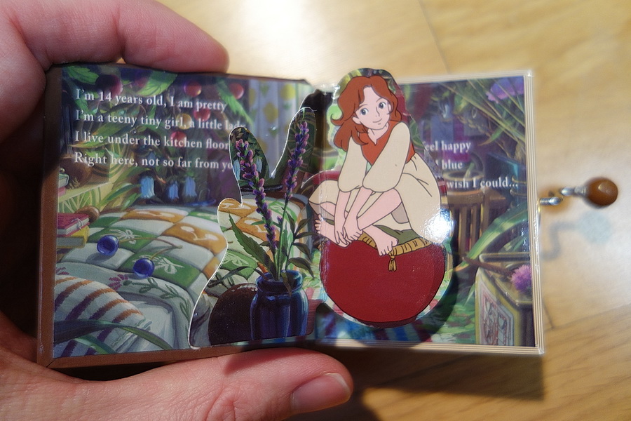 Arrietty Studio Ghibli music box 2