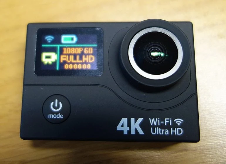 Test sur la caméra sport Campark ACT75