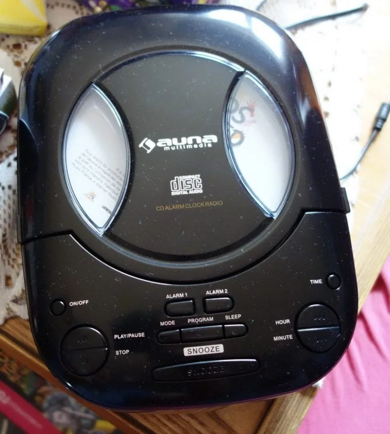 Avis sur le radio réveil Auna Dreamee BK avec lecteur CD