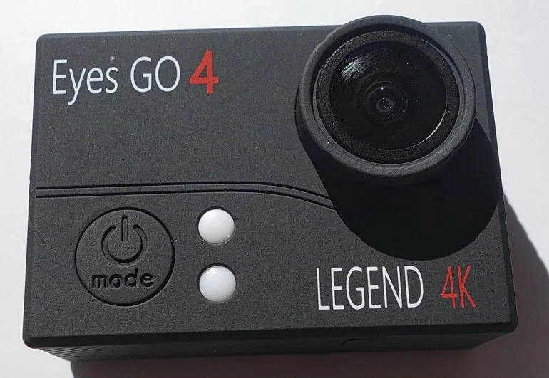 Avis sur la caméra sport Eyes GO 4 LEGEND 4K Édition EURO