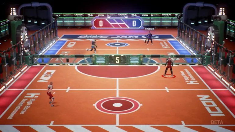 Avis sur le jeu Disc Jam en version béta
