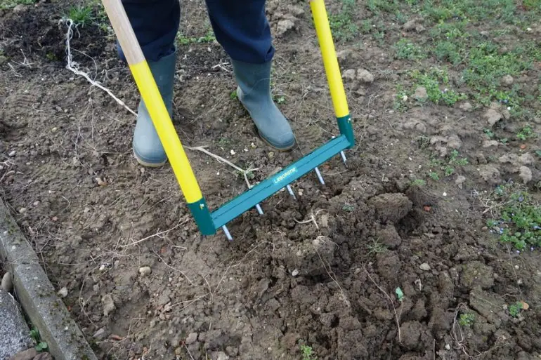 Test d'une grelinette