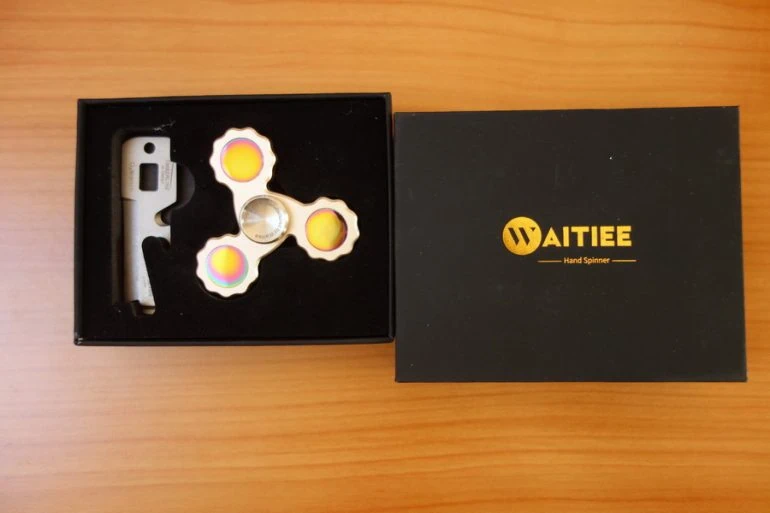 Test du hand spinner waitee