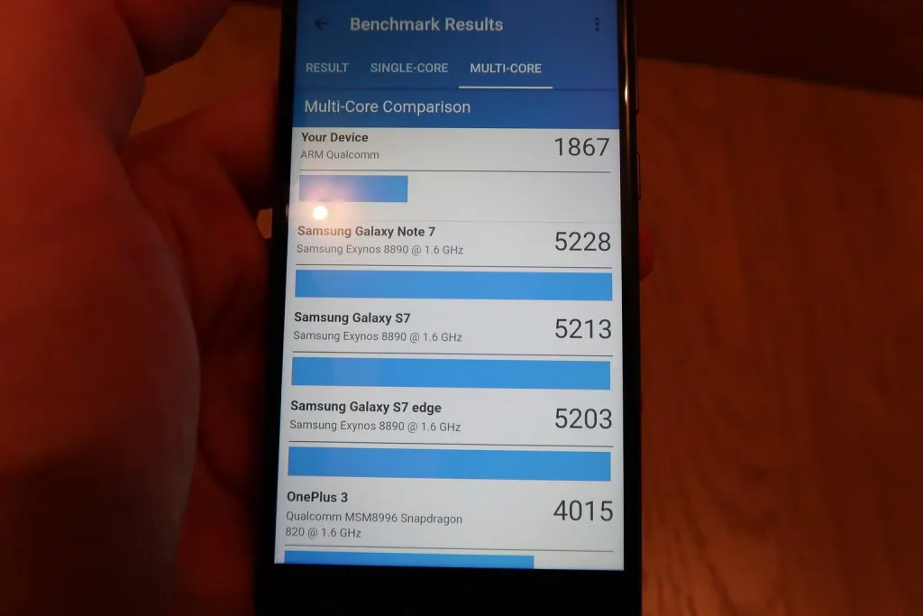 Test du smartphone Asus Zenfone 4 Max ZC520KL