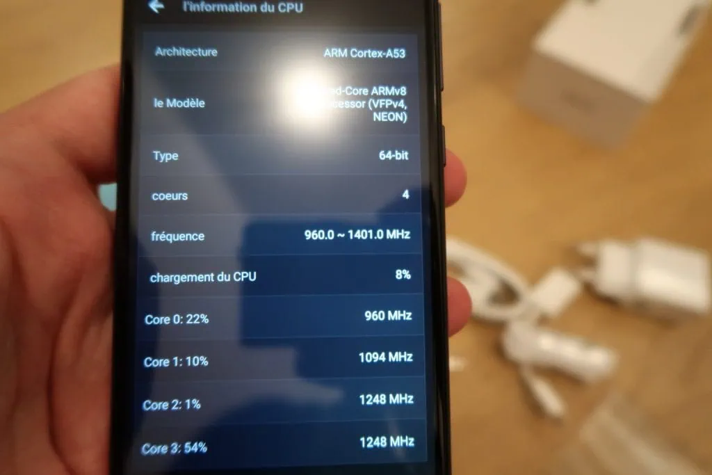 Test du smartphone Asus Zenfone 4 Max ZC520KL