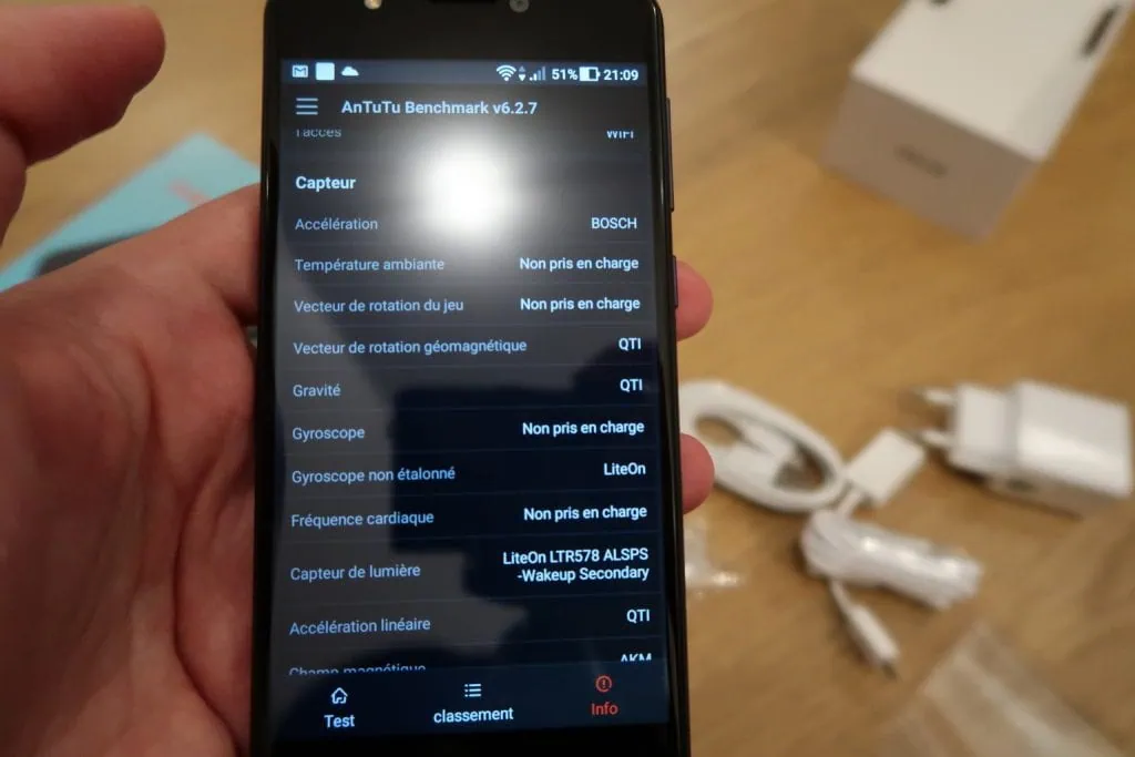 Test du smartphone Asus Zenfone 4 Max ZC520KL