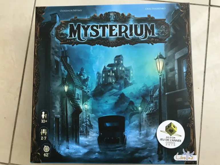Test du jeu de société Mysterium
