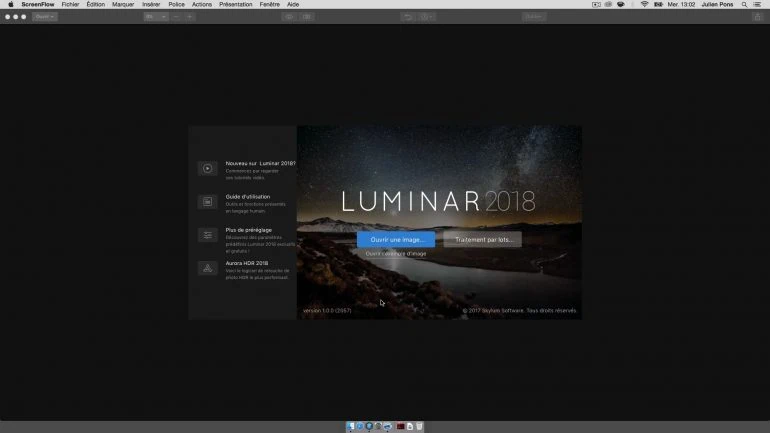 Tuto Luminar 2018 - la formation complète