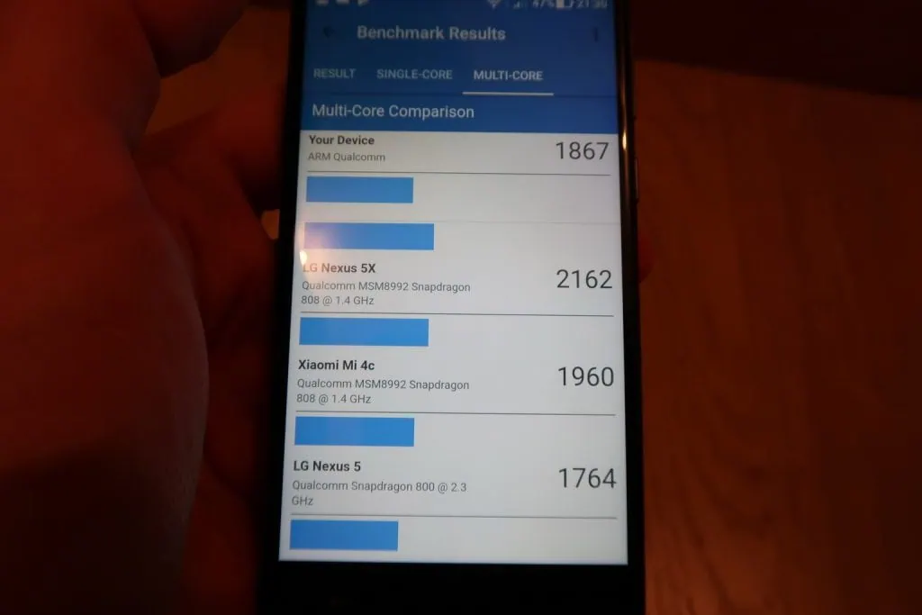 Test du smartphone Asus Zenfone 4 Max ZC520KL