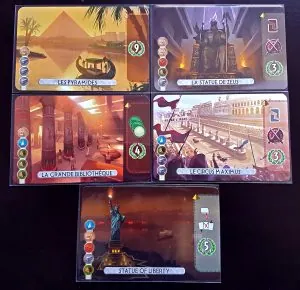 7 wonders Duel, la version 2 joueurs du célèbre jeu édité par Repos Production
