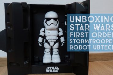 Unboxing Star Wars First Order Stormtrooper Robot Ubtech