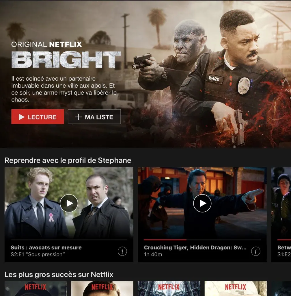 Mon top abonnement SVOD légal 2017/2018