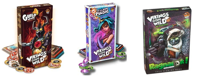 Vikings Gone Wild, le deckbuilding chez Atalia & Lucky Duck Games!