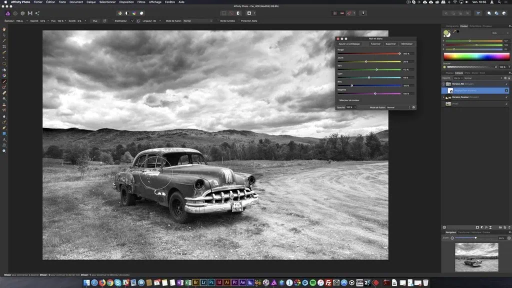 Tuto Apprendre la retouche photo dans Affinity Photo