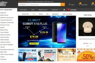 Les correspondances des Warehouse de Gearbest