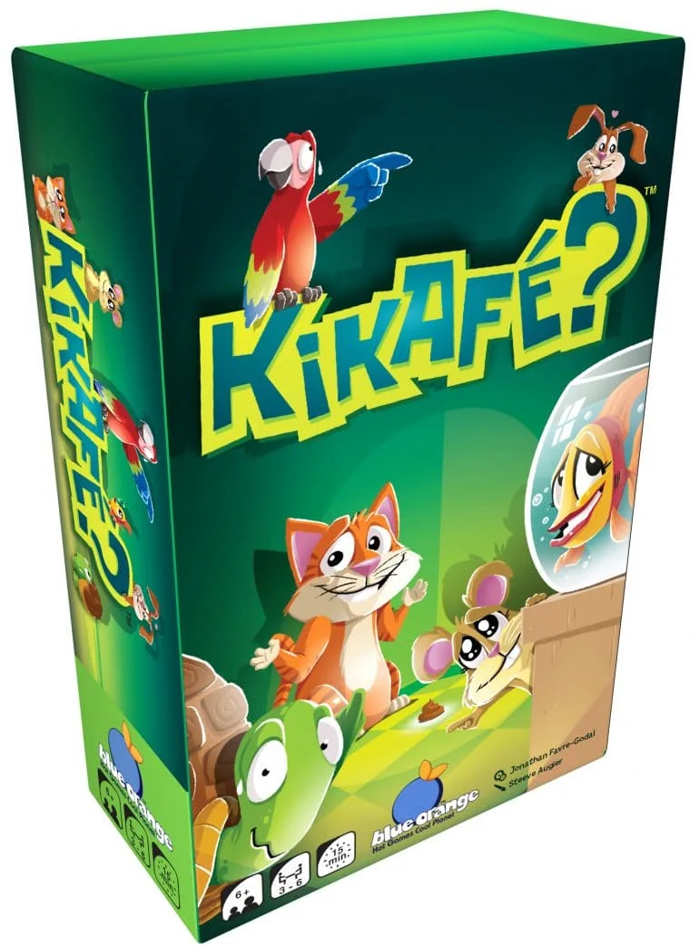 Kikafé, rapidité et mémorisation pour toute la famille chez Blue Orange