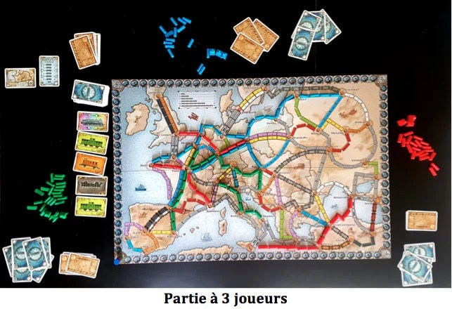 Les Aventuriers du Rail Europe Chez Days Of Wonder