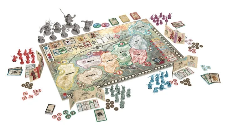 Test du jeu Rising Sun, l'empire du Soleil Levant s'offre à vous chez Edge Entertainment