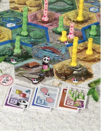 Test de Takenoko, entre le jardinier et le panda le temps n’est pas toujours au beau fixe ! Chez Matagot et Bombix