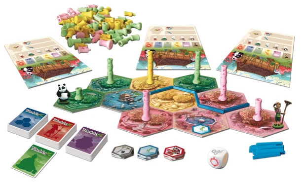 Test de Takenoko, entre le jardinier et le panda le temps n’est pas toujours au beau fixe ! Chez Matagot et Bombix