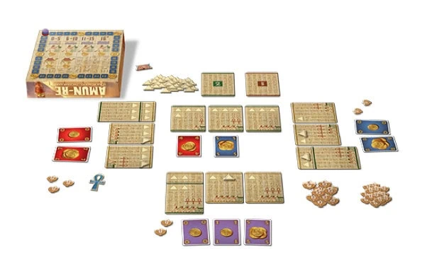 Amun-Ré, le jeu de cartes. Quel Pharaon serez vous ? Chez Super Meeple