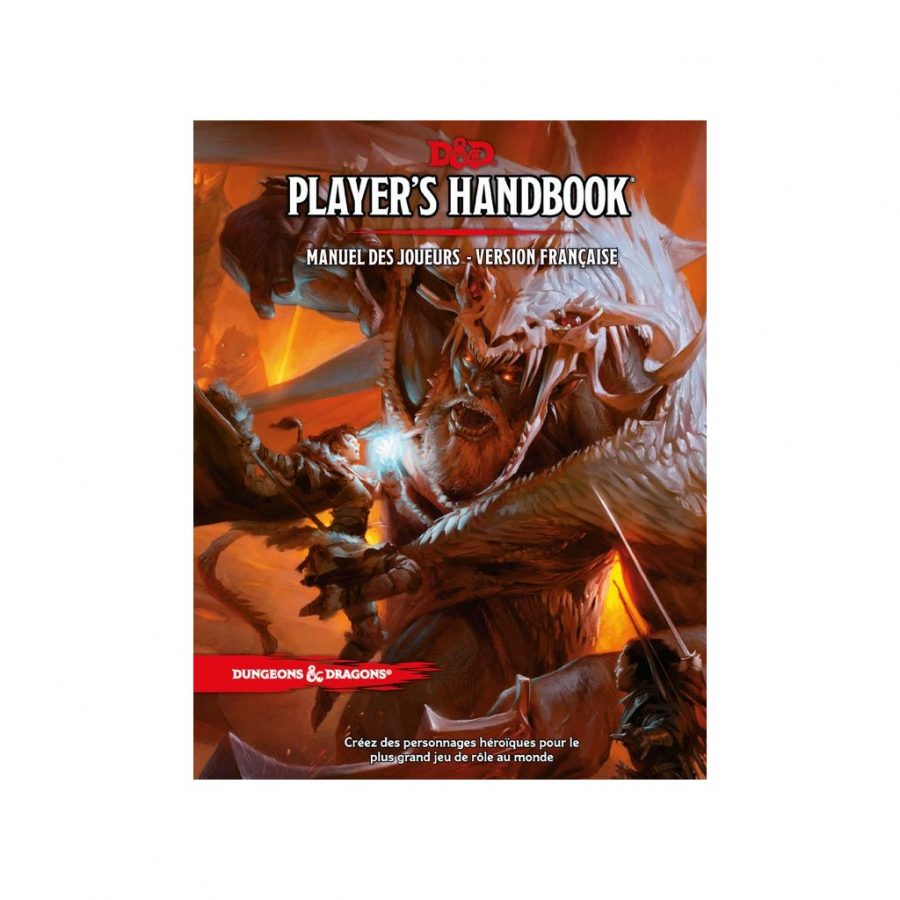 Dungeons & Dragons 5e Éd. Player's Handbook, le guide de référence