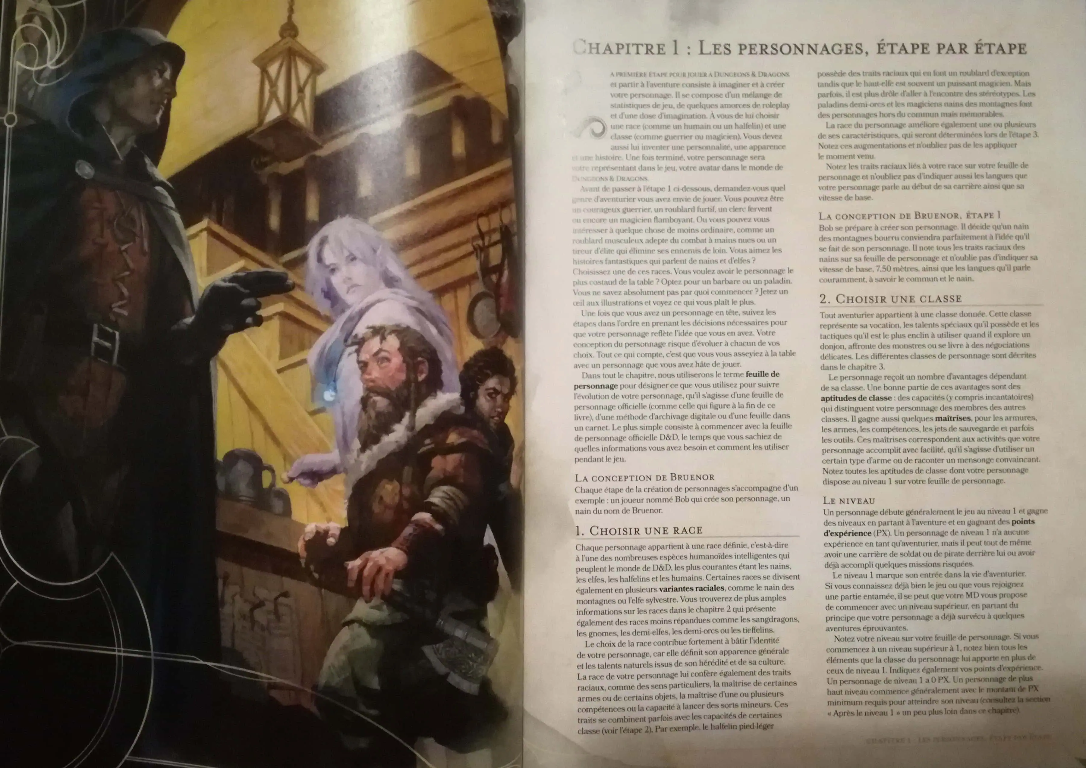 Dungeons & Dragons 5e Éd. : Player's Handbook, le guide de référence des joueurs de D&D chez Black Book Edition