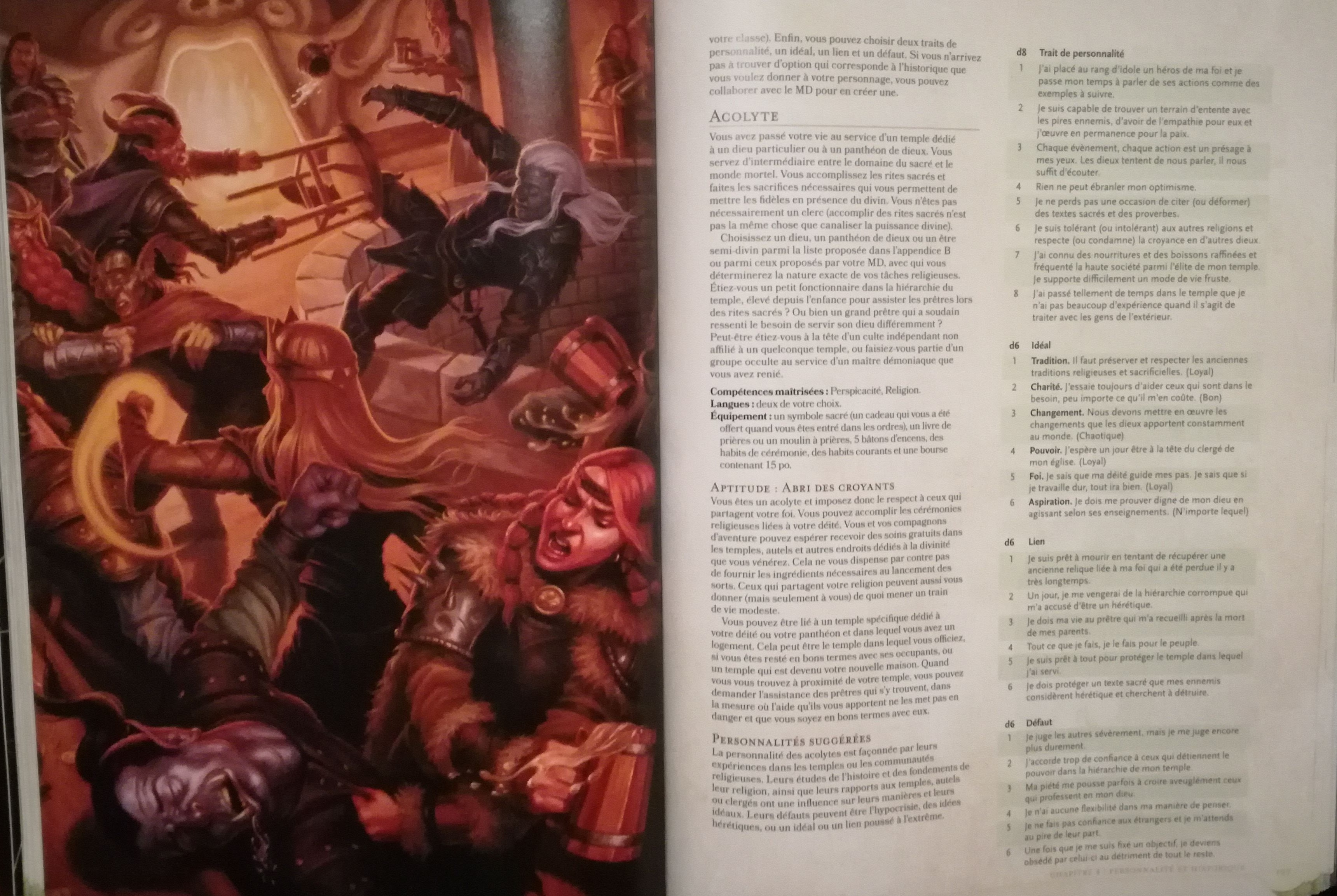Dungeons & Dragons 5e Éd. : Player's Handbook, le guide de référence des joueurs de D&D chez Black Book Edition