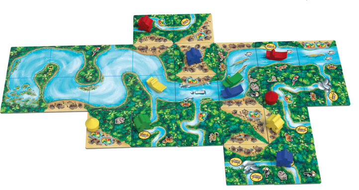Carcassonne Amazonas, explorez le 2nd plus grand fleuve du monde ! Chez Z-Man Games