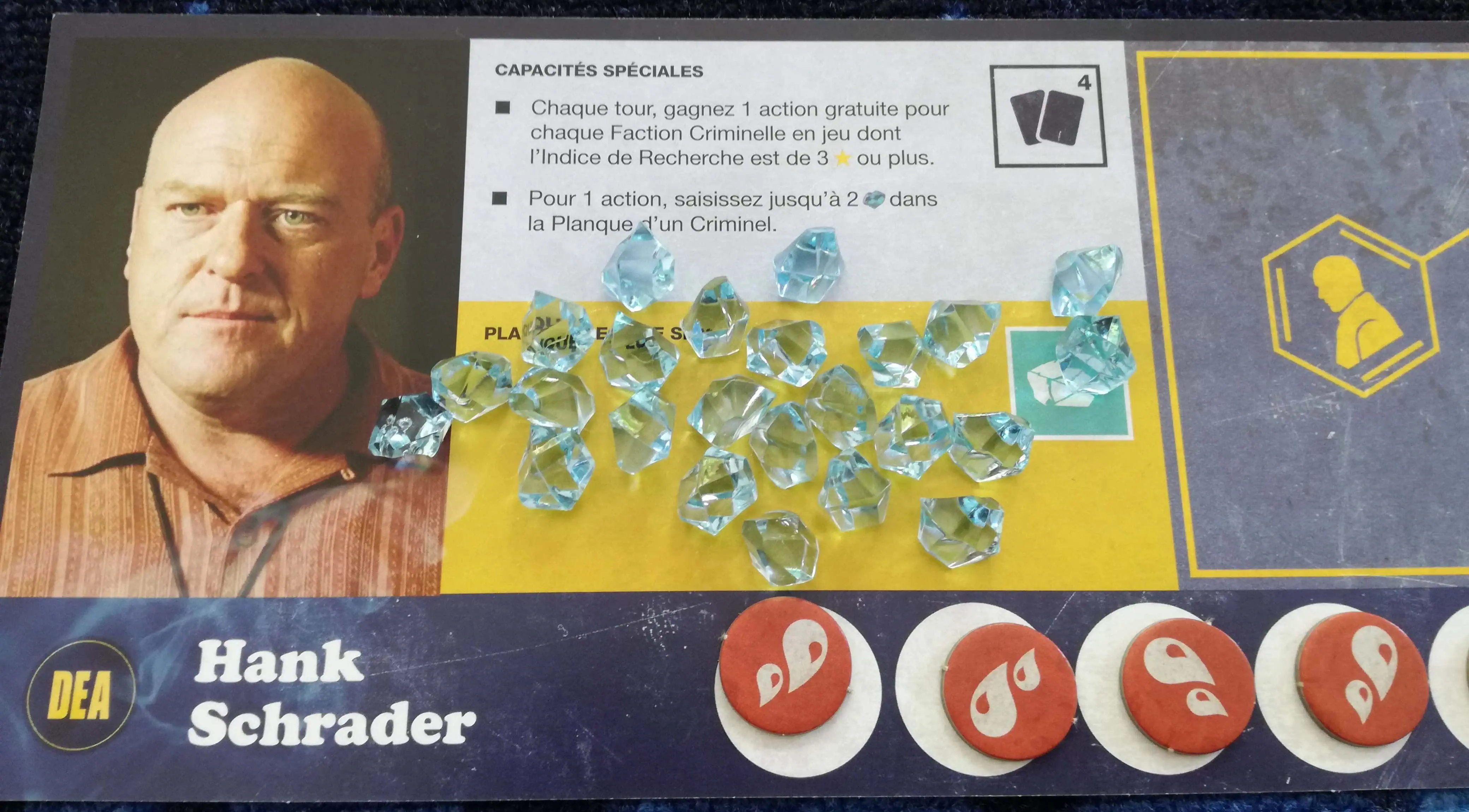 Une fiche perso avec les "capacités spéciales"