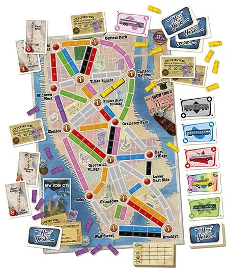 Les Aventuriers du Rail, vous entraînent à New-York