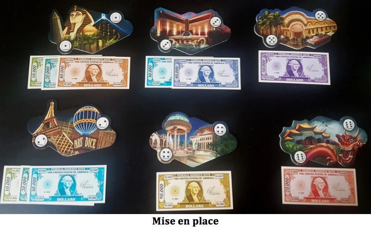 Test de Las Vegas, les lumières du désert du Nevada se déplacent dans votre Salon ! Chez Ravensburger
