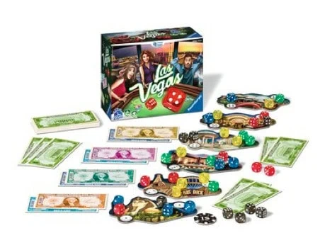 Test de Las Vegas, les lumières du désert du Nevada se déplacent dans votre Salon ! Chez Ravensburger